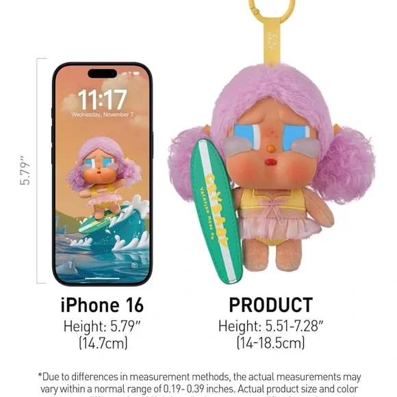 ❤️Popmart Crybaby Vacation Mode On - My Summer Vibe❤️ - Picture 4 of 6